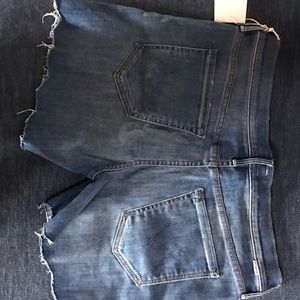 MOTHER Denim cut off shorts The Fray